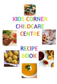 Childrens meals recipe book book cover