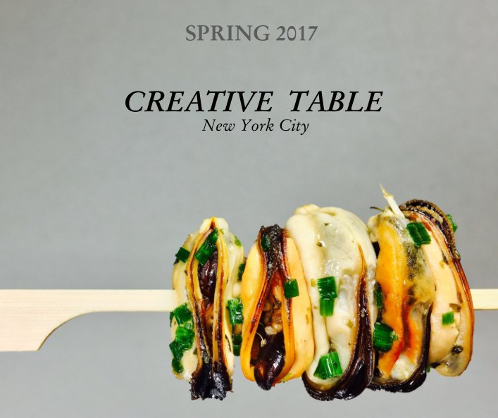 SPRING 2017                       CREATIVE  TABLE        New York City nach Peter Wojtkunski anzeigen