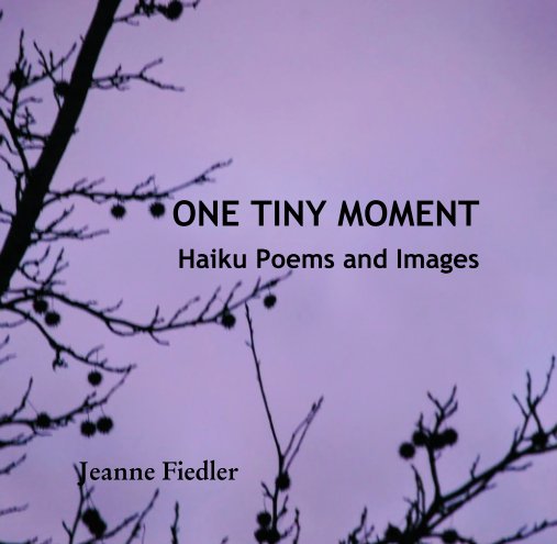 View ONE TINY MOMENT              Haiku Poems and Images by Jeanne Fiedler