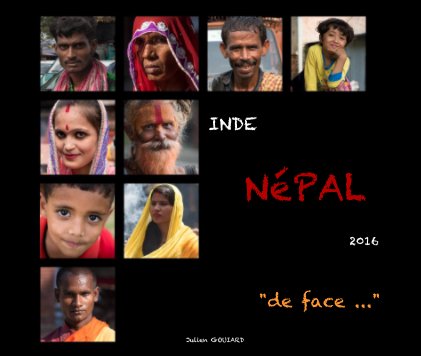 Inde - NéPAL _ 2016 "de face" book cover