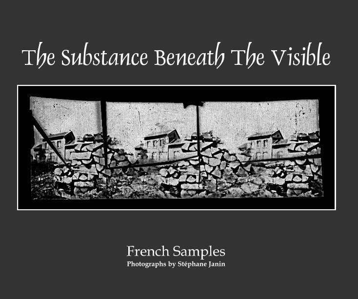 View "The Substance Beneath The Visible" French Samples by Stéphane Janin