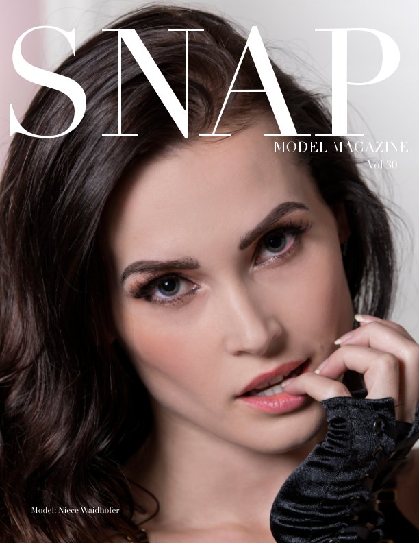View Snap Model Magazine Vol 30 by Danielle Collins, Charles West