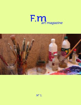 F.m art magazine book cover