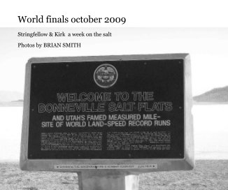 World finals october 2009 book cover