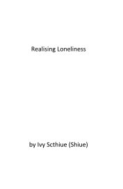 Realising Loneliness book cover