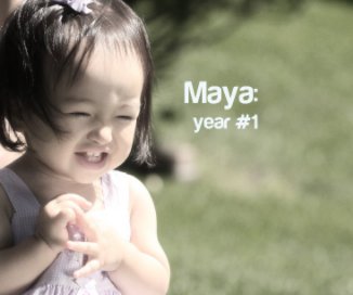 maya: year#1 book cover