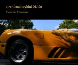1997 Lamborghini Diablo book cover