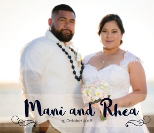 Rhea and Mani's Wedding Album book cover