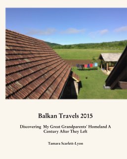 Balkan Travels 2015 book cover