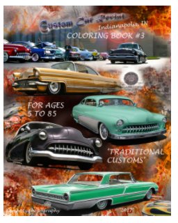 Custom Car Revival Coloring Book #3 book cover