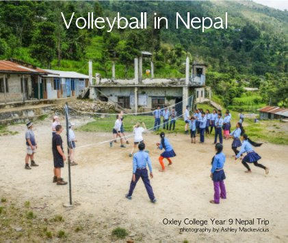 Volleyball in Nepal book cover