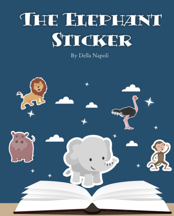 View The Elephant Sticker by Della Napoli