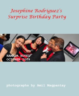 Josephine Rodriguez's Surprise Birthday Party book cover