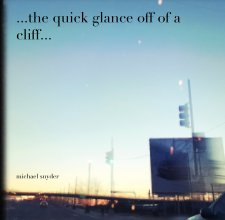 ...the quick glance off of a cliff... book cover