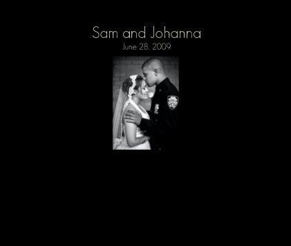 Sam and Johanna June 28, 2009 book cover
