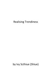 Realising Trendiness book cover