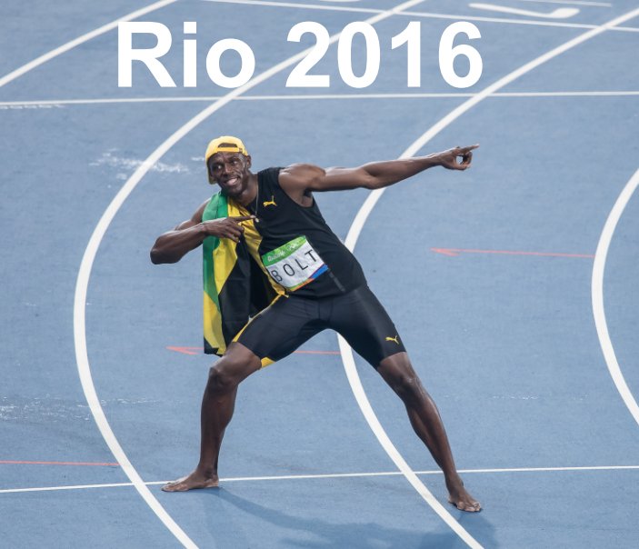 View Rio 2016 - Single book - Usain Bolt cover by Stefano Podesta