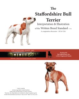 The Staffordshire Bull Terrier Interpretation - Illustration of the Written Breed Standard (SOFT COVER) book cover