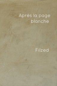 "Après la page blanche" book cover
