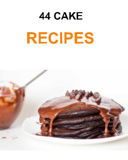 Cake recipes book cover