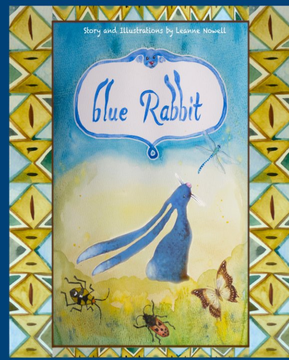View Blue Rabbit by Leanne Nowell