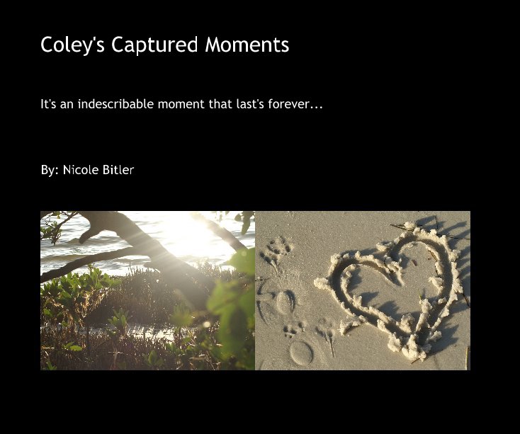 View Coley's Captured Moments by By: Nicole Bitler
