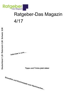 Zeitschrift Ratgeber book cover