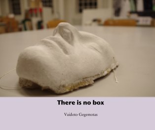 There is no box book cover