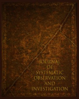 Journal of Systematic Observation & Investigation book cover