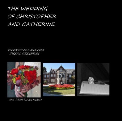 THE WEDDING OF CHRISTOPHER AND CATHERINE book cover