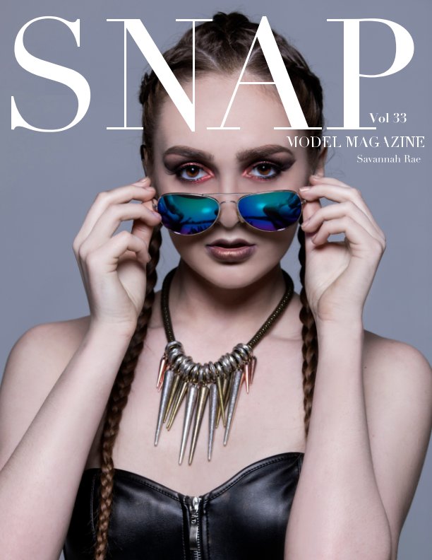 View Snap Model Magazine Vol 33 by Danielle Collins, Charles West