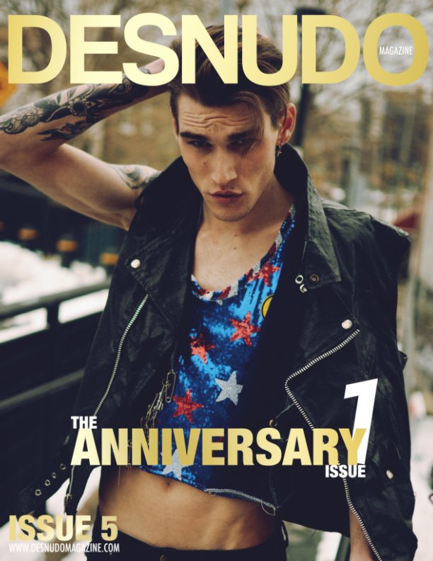 Ver Desnudo Magazine: Issue 5 cover by Trae Hadaka por Desnudo Magazine