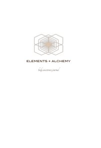 Elements + Alchemy book cover