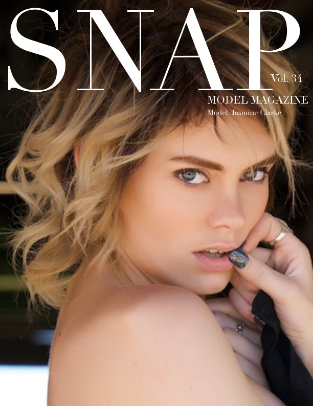 View Snap Model Magazine Vol 34 by Danielle Collins, Charles West