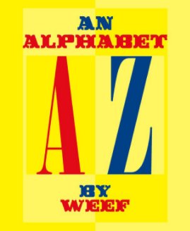 An Alphabet by Weef book cover