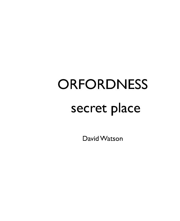 Orfordness Secret Place nach David Watson anzeigen