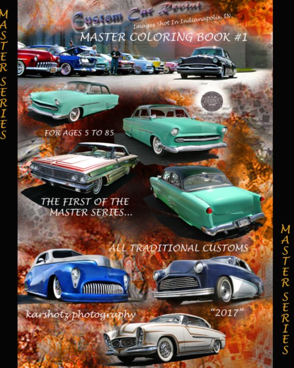 Ver Custom Car Revival Master Coloring Book #1 por Alan Ward karshotz photography
