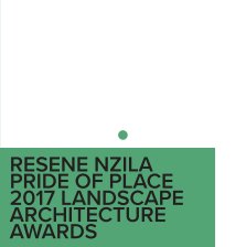 Resene NZILA Pride of Place 2017 Landscape Architecture Awards 18cm book cover