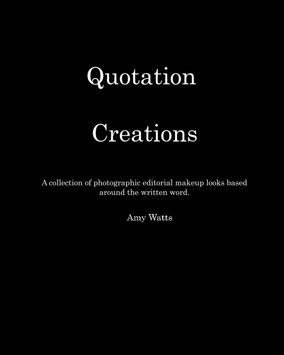 Bekijk Quotation Creations op Amy Watts