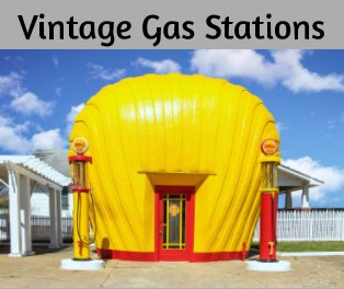 Vintage Gas Stations book cover