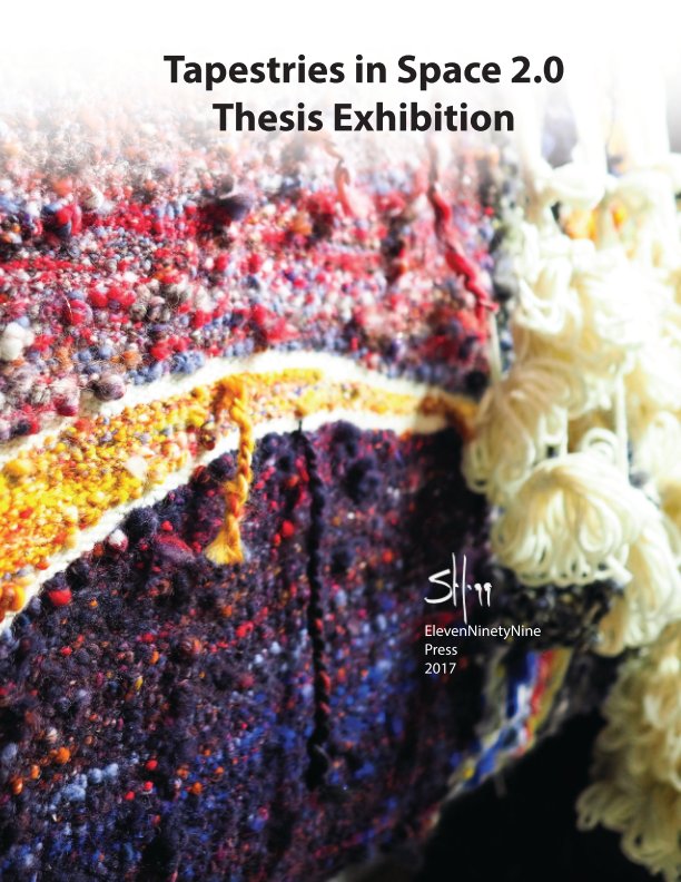 View Tapestries in Space 2.0 Thesis Exhibition by Sharon Hogg