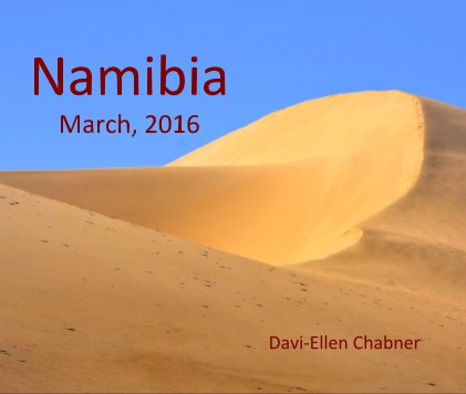 Namibia March, 2016 book cover