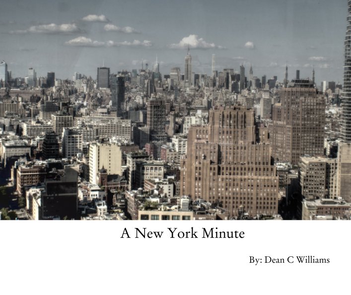 View A New York Minute by Dean C Williams