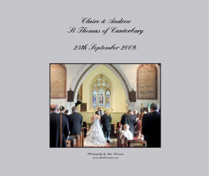 Claire & Andrew St Thomas of Canterbury book cover