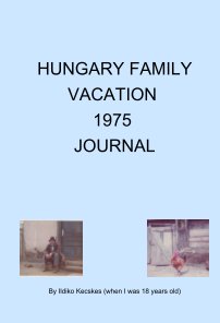 HUNGARY 1975 JOURNAL book cover