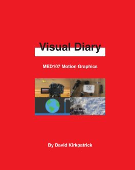 Motion Graphics Visual Diary book cover