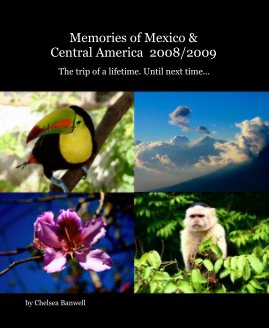 Memories of Mexico & Central America 2008/2009 book cover