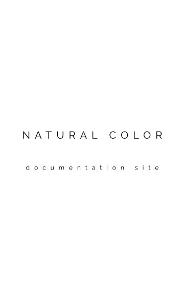 View Natural Color by Madelaine Corbin