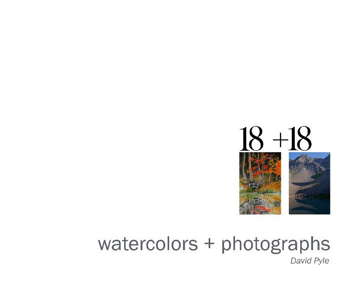 Ver 18 + 18: Watercolors + Photographs por David Pyle