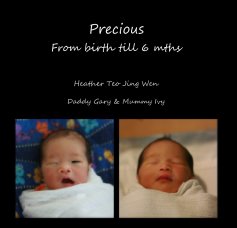 Precious
From birth till 6 mths book cover